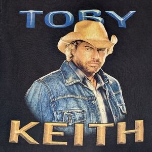 Toby Keith Vintage Ladies Lg Tee